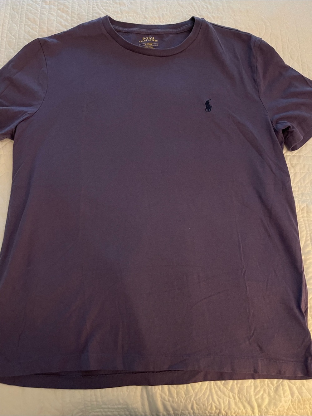 Polo by Ralph Lauren Short Sleeve Crew Tee — Purple